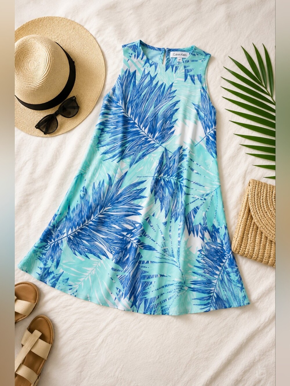 Calvin klein trapeze dress 8petite